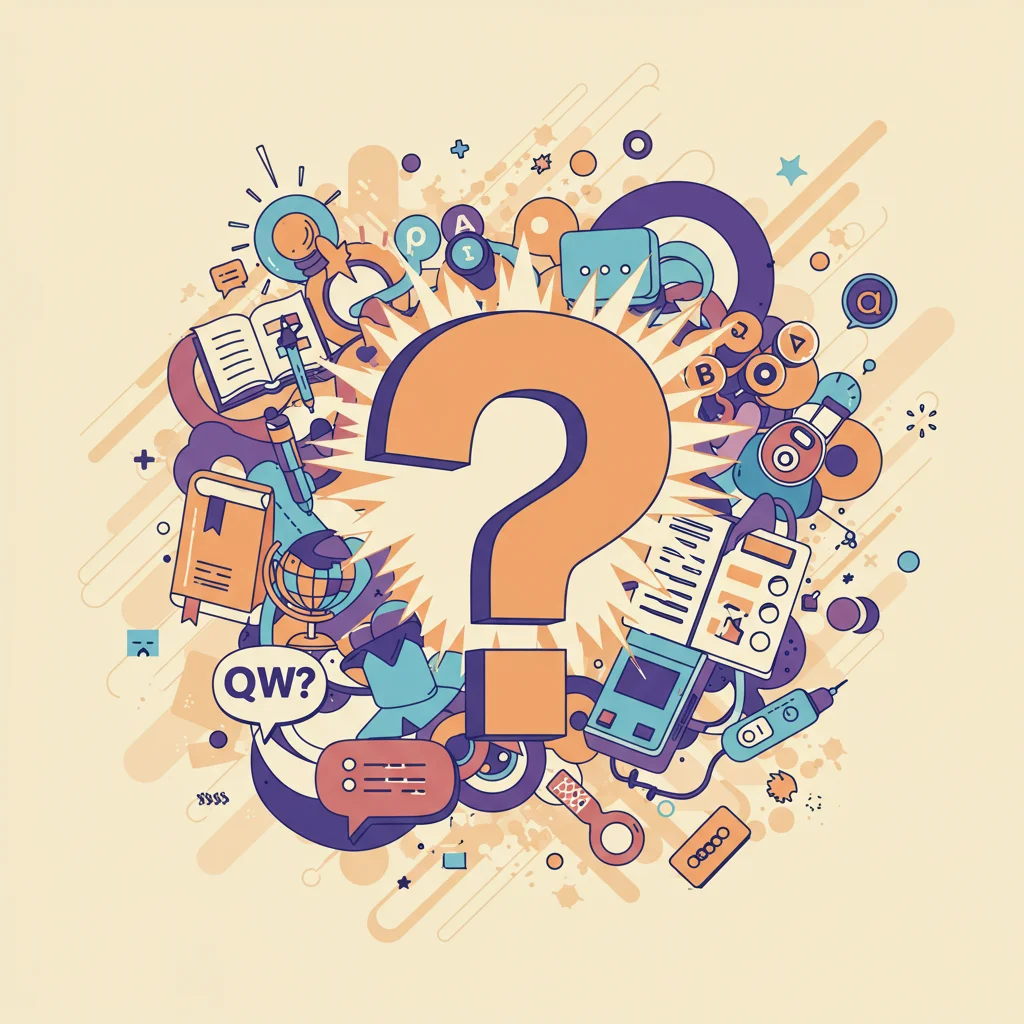 When reading or listening, how should one understand "question"?
